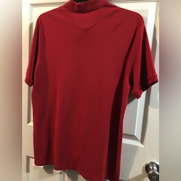 Mens Red Polos Shirt - Picture 3 of 13